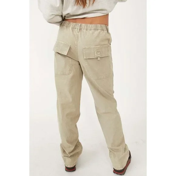 🎉LAST CHANCE🎉 NWT FP Movement Voyage Pants / Desert Taupe - Picture 4 of 7
